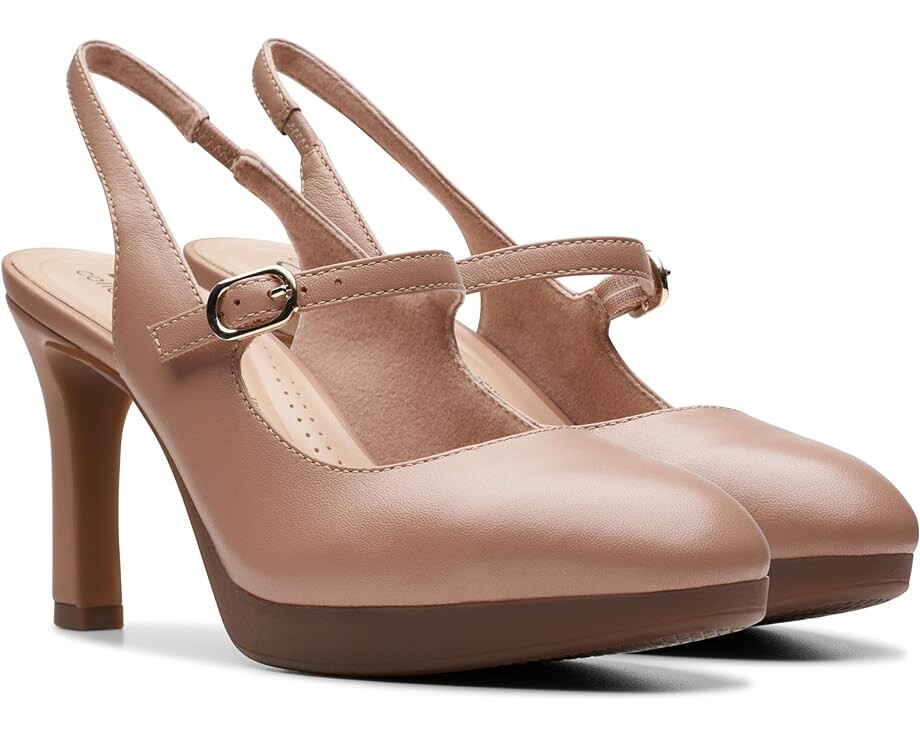 

Туфли Clarks Ambyr 2 Grace, цвет Warm Beige Leather