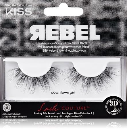 

Накладные ресницы KISS Rebel, Downtown Girl 2 szt.