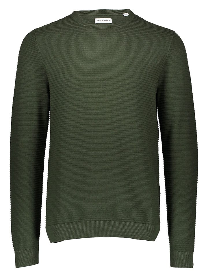 

Пуловер Otto Jack & Jones, темно-зеленый