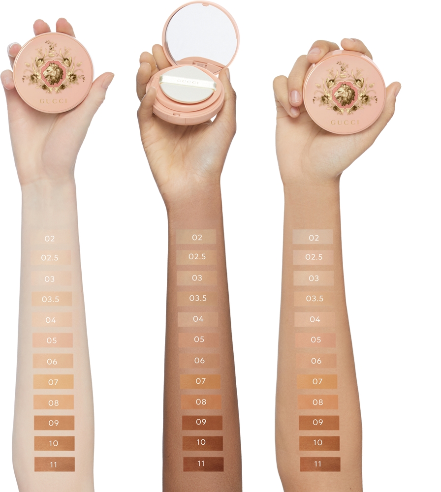 Компактная тональная основа Gucci Beauty Brush de Beauté spf 20+ Gucci, atspalvis 04 14 гр — фото 2