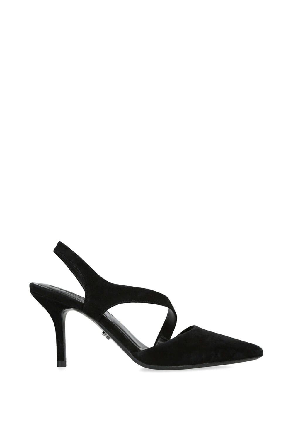 

Замшевые туфли на каблуке «Symmetry Court» Carvela, черный