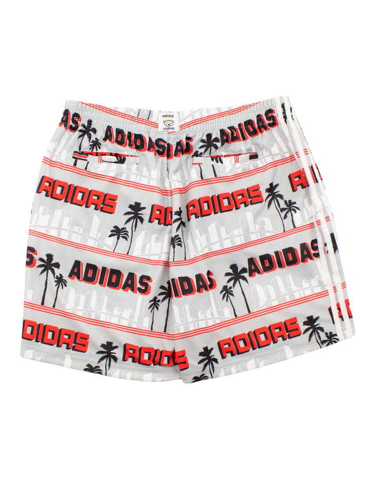 Adidas Шорты Nigo La Palm серого цвета — фото 3