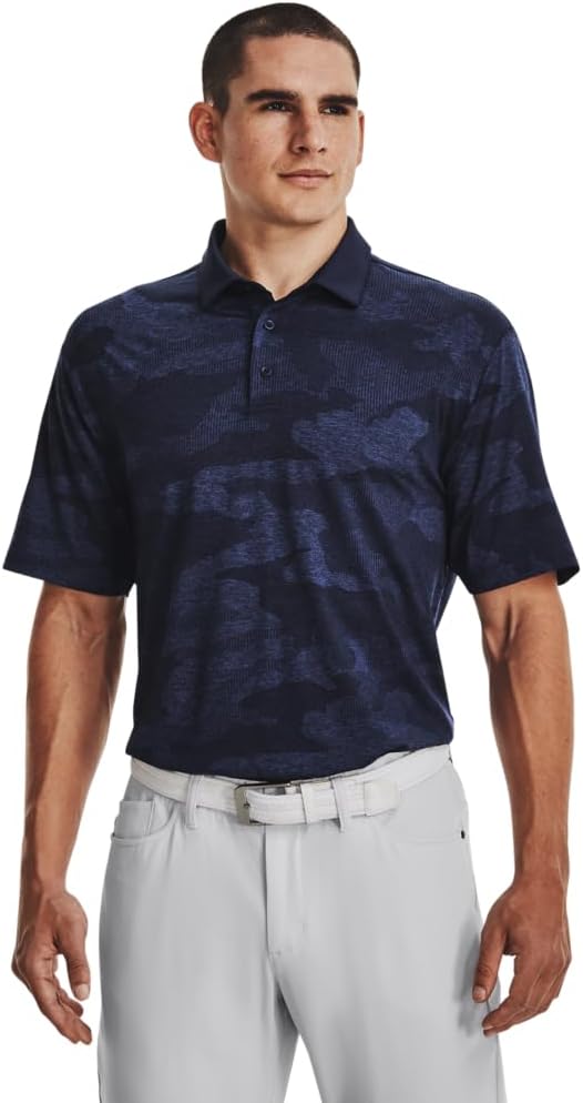 

Under Armour мужская поло Playoff 2.0 с коротким рукавом Jacquard, (410) Midnight Navy/Midnight Navy, Синий, Under Armour мужская поло Playoff 2.0 с коротким рукавом Jacquard, (410) Midnight Navy/Midnight Navy