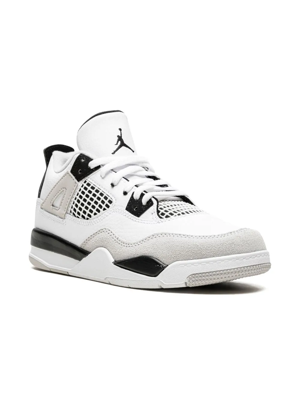 

Кроссовки Air Jordan 4 Retro Military Black Jordan Kids, белый