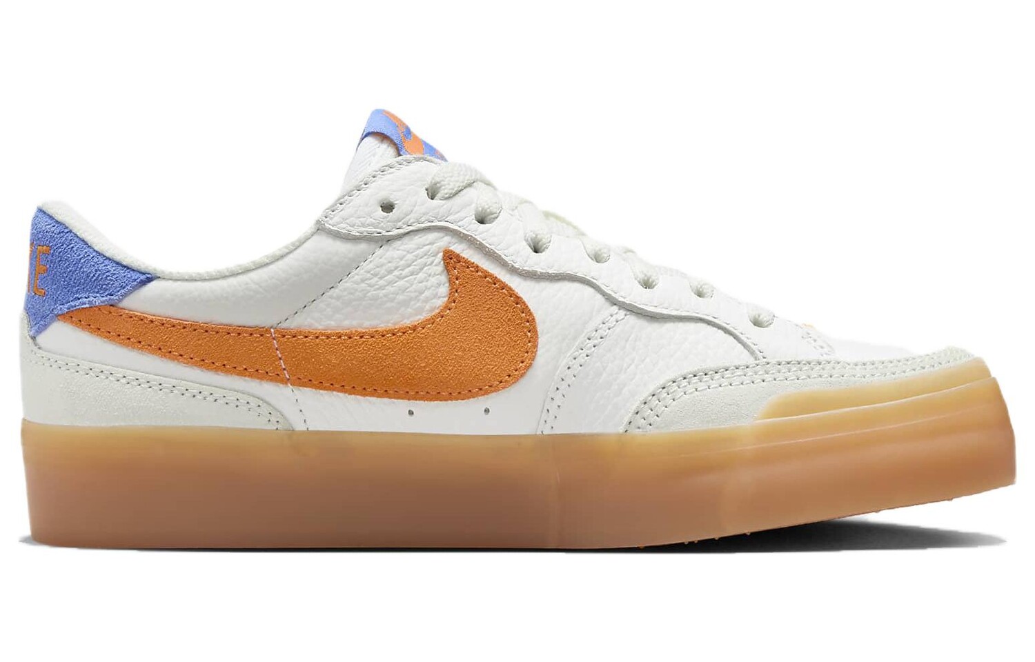 Женские кроссовки для скейтбординга Nike SB Zoom Pogo, Peak white/light silver/polar/bright orange — фото 2