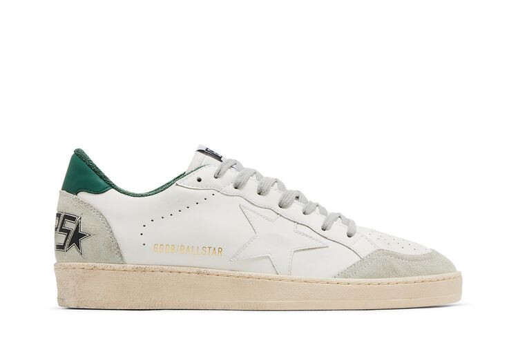 

Кроссовки Golden Goose Ball Star White Ice Green, белый