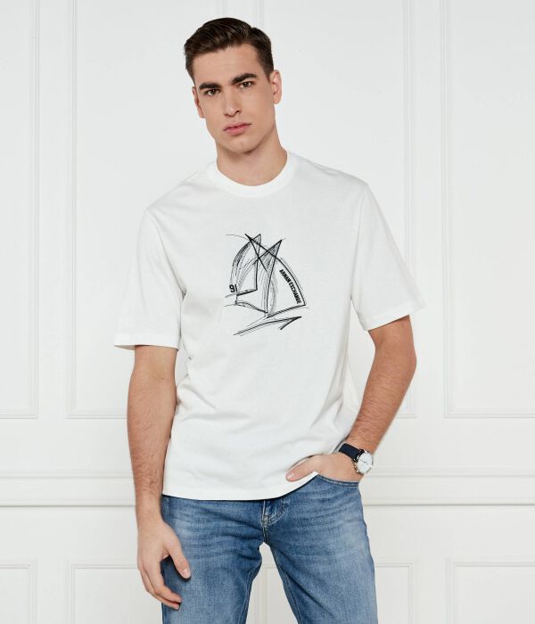 

Футболки Regular fit Armani Exchange, белый