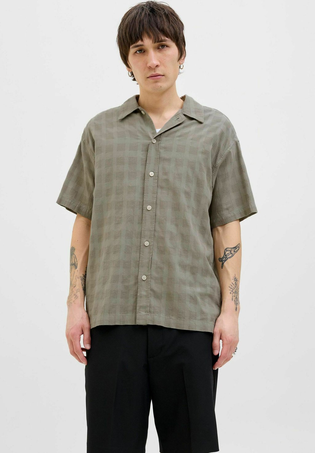 

Рубашка LOOSE FIT Jack & Jones PREMIUM, светло-зеленый
