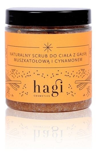 

Натуральный скраб для тела с мускатным орехом и корицей, 330 г Hagi