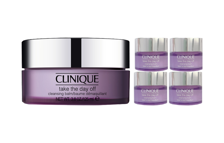 CLINIQUE Qianbi purple жирный бальзам для умывания набор для ухода за кожей увлажняющий и успокаивающий 125мл+30мл*4 — фото 3