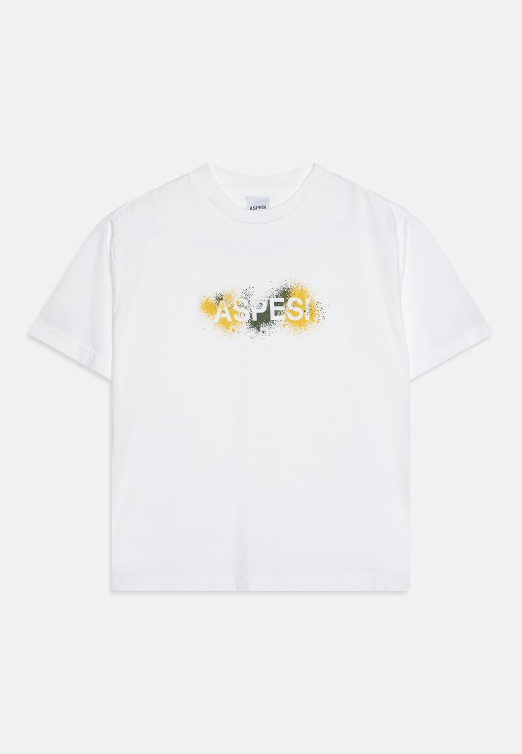 

Футболка с принтом UNISEX ASPESI, цвет white/seaweed green