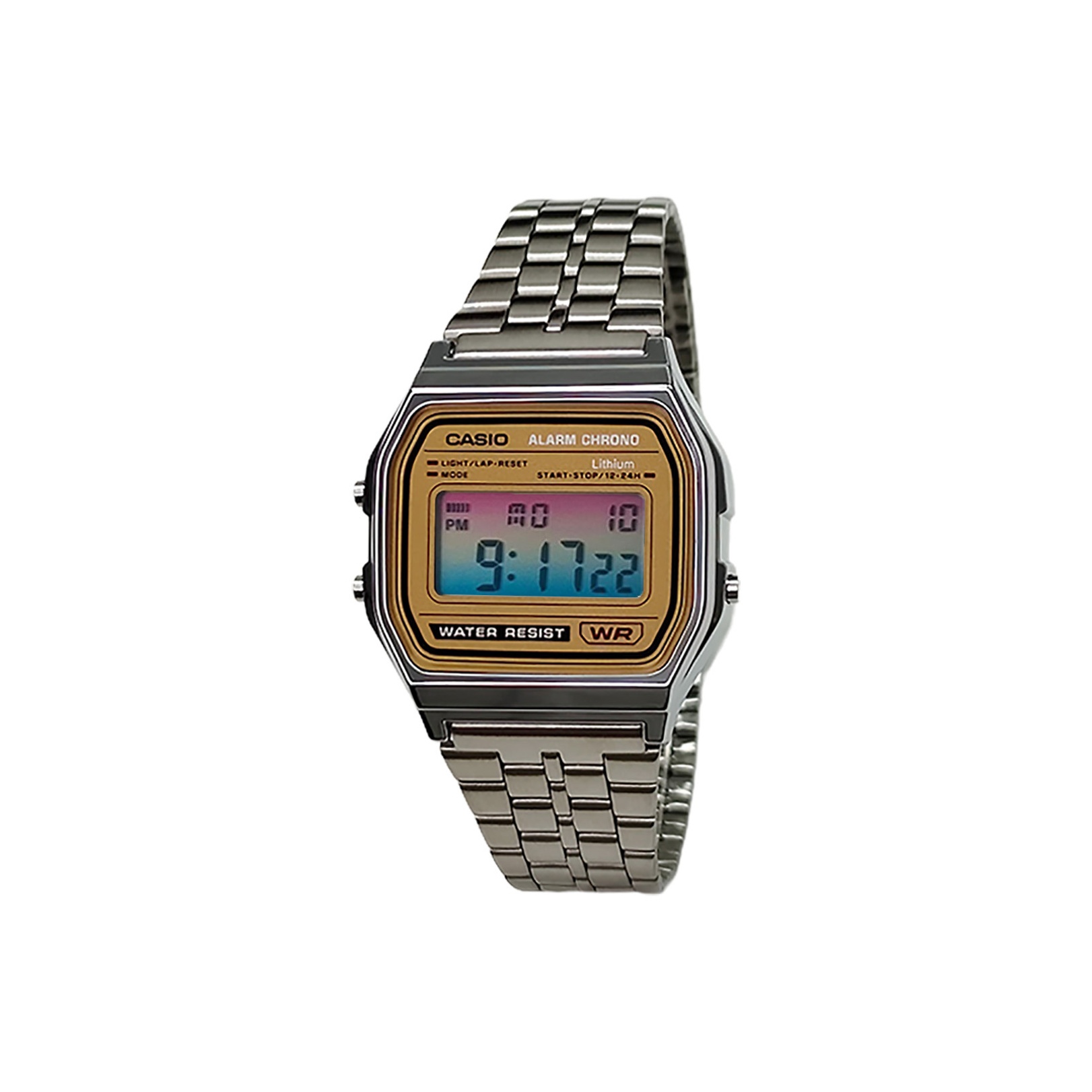

CASIO Часы Retrofit Series Quartz Movement Stainless Steel Strap Watch Men's Watch Gold Dial
