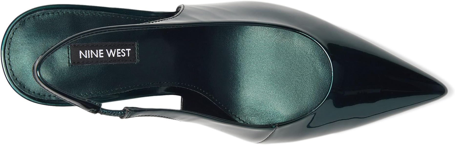 Туфли Nine West Women's Palomma, Teal Mirror Metallic — фото 2