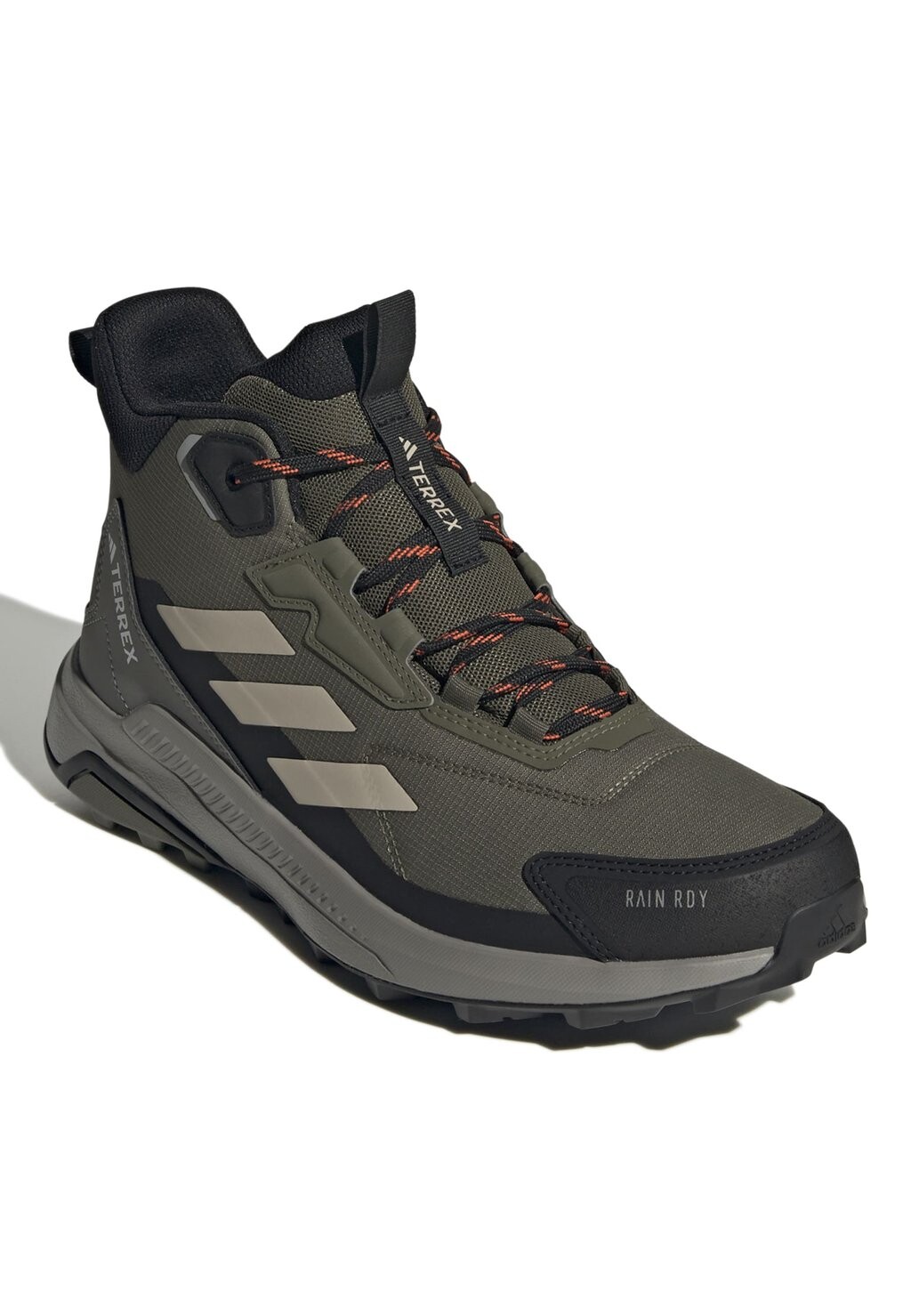 

Походная обувь ANYLANDER MID RAIN.RDY HIKING adidas, оливковый