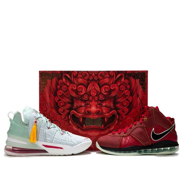 

Кроссовки lebron 18 ep и lebron 8 qs Nike, зеленый