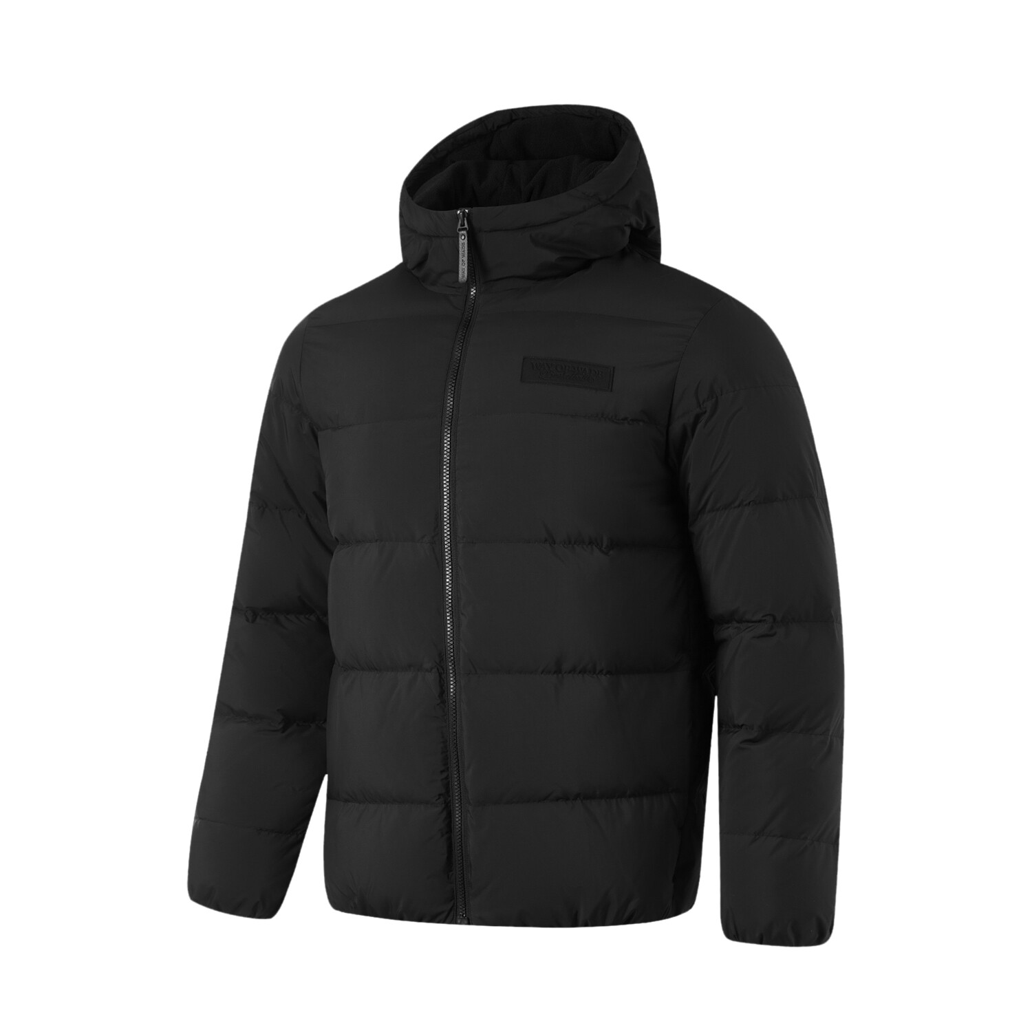 

Баскетбольная коллекция пуховик мужской черный Lining