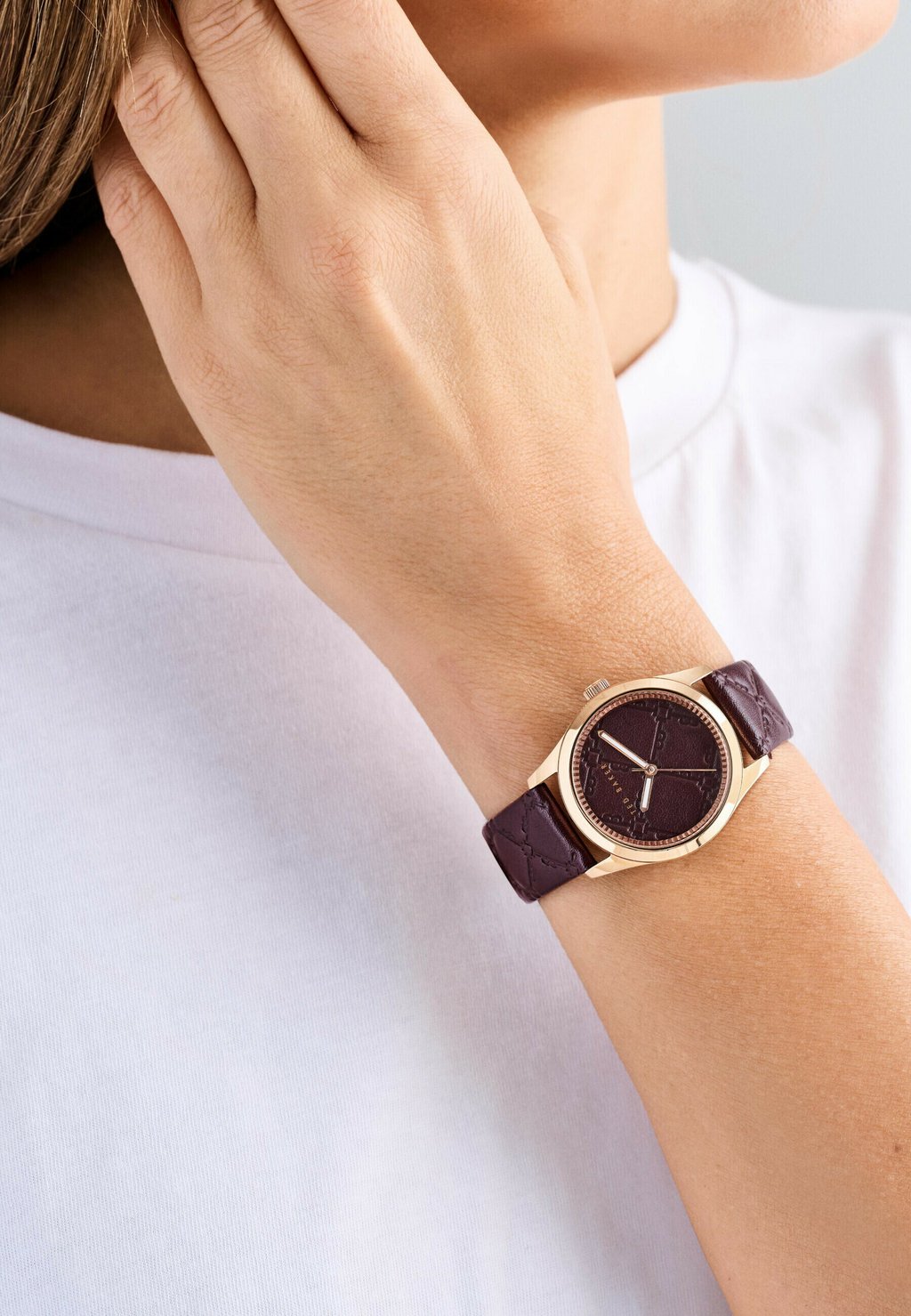 

Часы ANALOG COOLLY Ted Baker, бургундия
