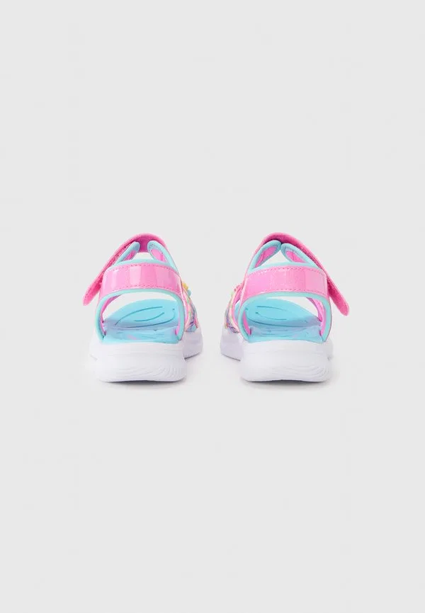 Сандалии jumpsters розовые/разноцветные Skechers, Pink/Multi-Coloured — фото 3