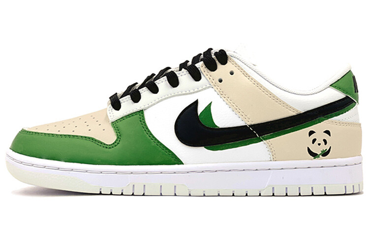 

Кроссовки Nike Dunk Skateboard Shoes Women's Low-Top White/Green, белые/зеленые, Зеленый, Кроссовки Nike Dunk Skateboard Shoes Women's Low-Top White/Green, белые/зеленые