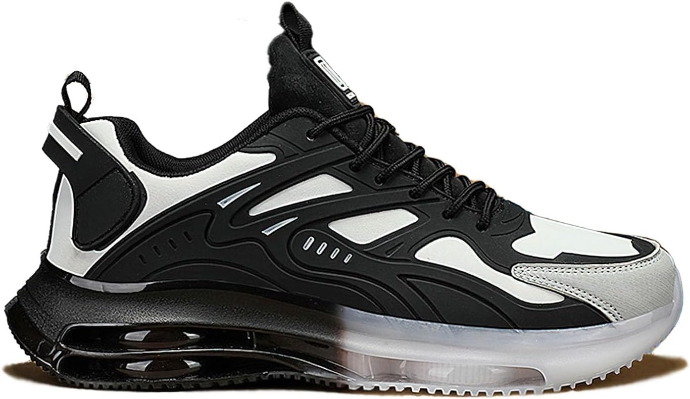 

Мужские повседневные кроссовки Exusiai, модные черные для бега и прогулок, спортивная обувь, противоскользящая, легкая и удобная