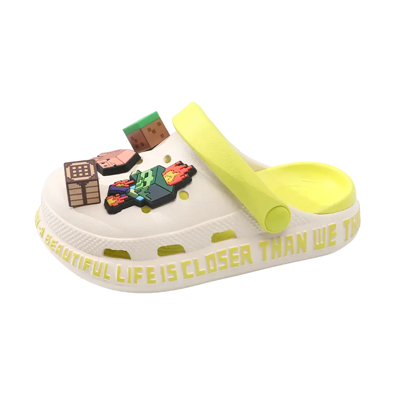 

Clogs Kids ABC KIDS, бежевый/зеленый