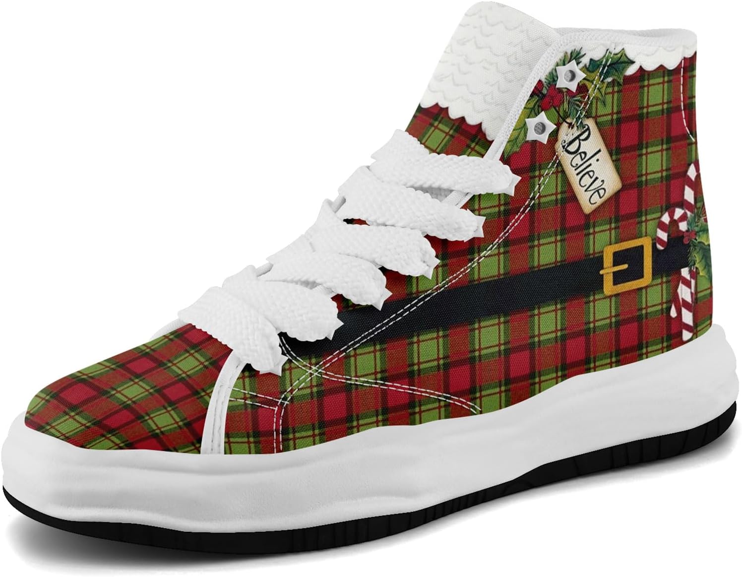 

Крутые кастомизированные зимние кроссовки на высокой подошве для женщин и мужчин, теплые текстильные платформенные кроссовки для повседневной зимней прогулки Awsole, темно-красный