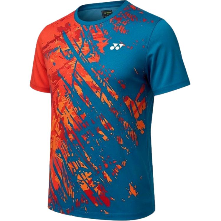 

Футболка для бадминтона Unisex Crew Neck Moderate YONEX, harbor