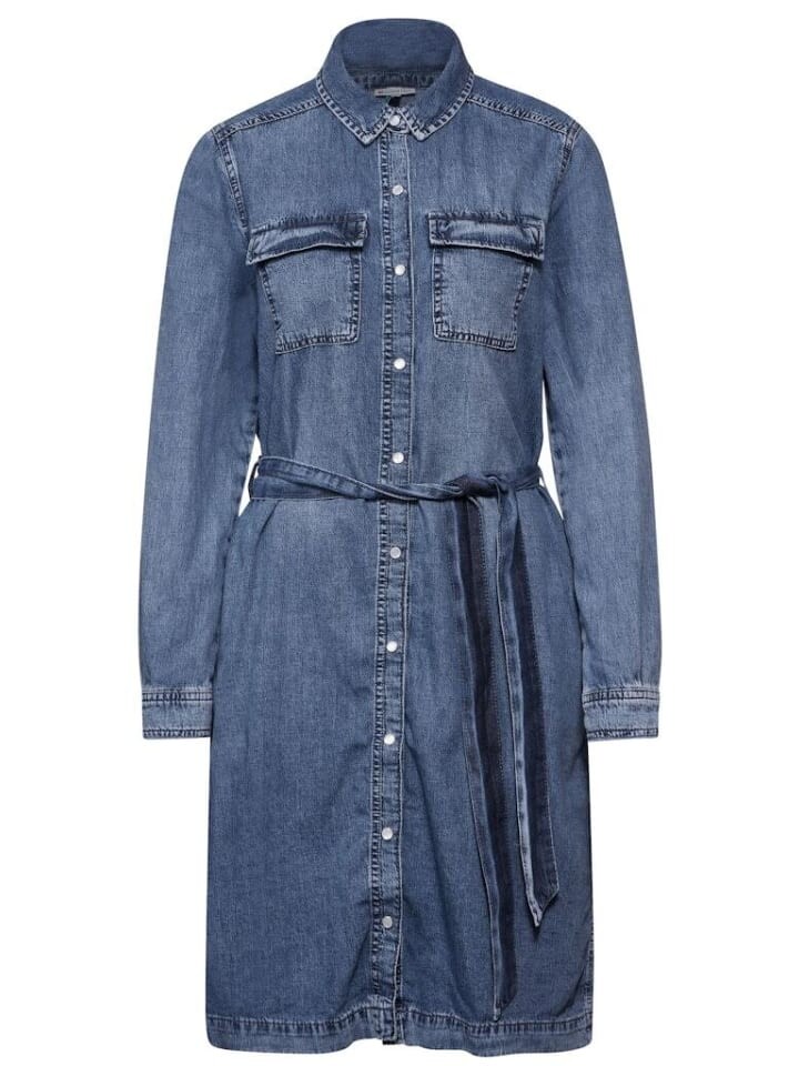 

Платье до колена Street One Kleid, цвет mid blue random wash