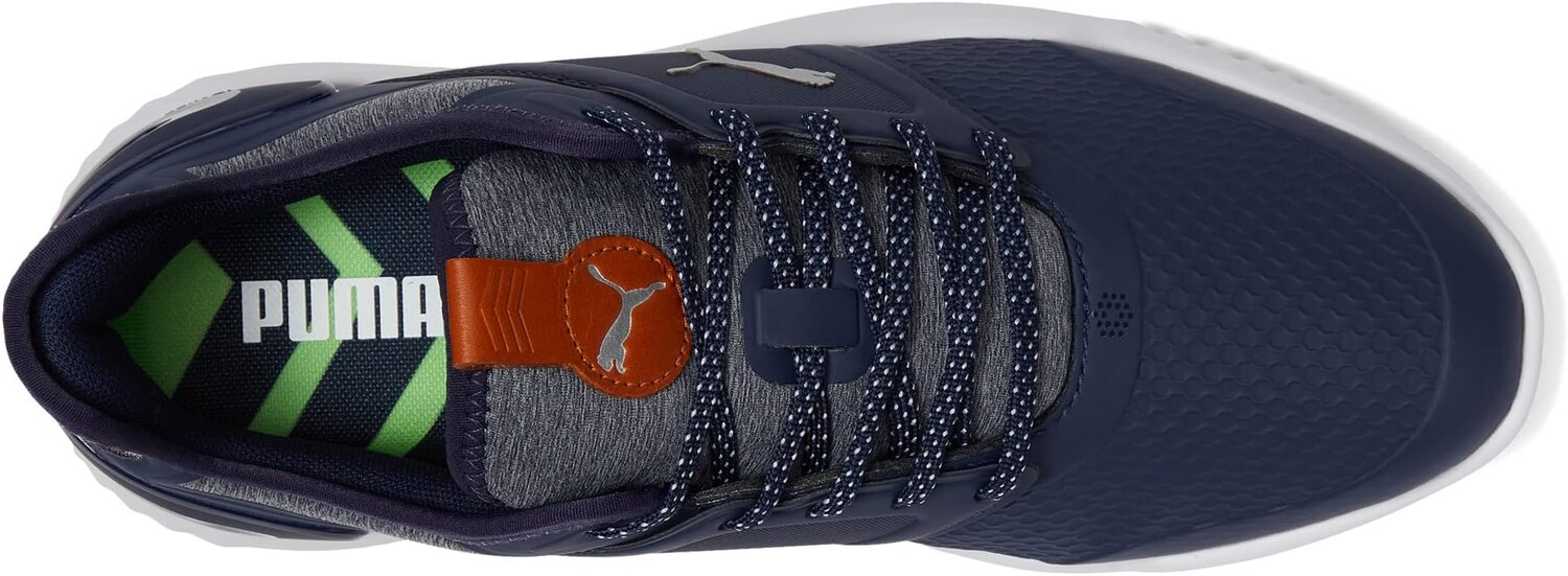 Кроссовки PUMA Golf Ignite Elevate Golf Shoes, цвет Puma Navy/Puma Silver — фото 2