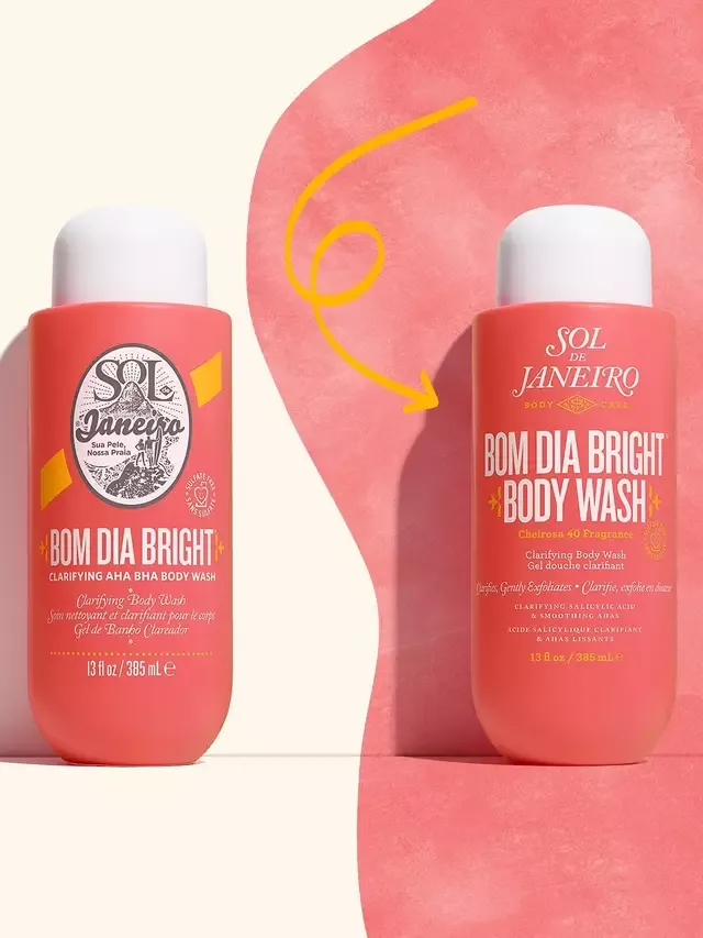 Bom Dia Bright Осветляющий гель для душа с AHA и BHA Sol de Janeiro — фото 2
