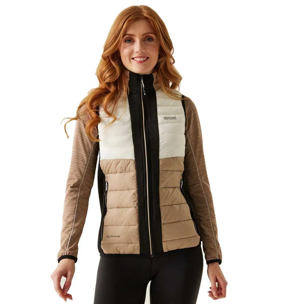 

Жилет Regatta Leedre Hybrid, коричневый