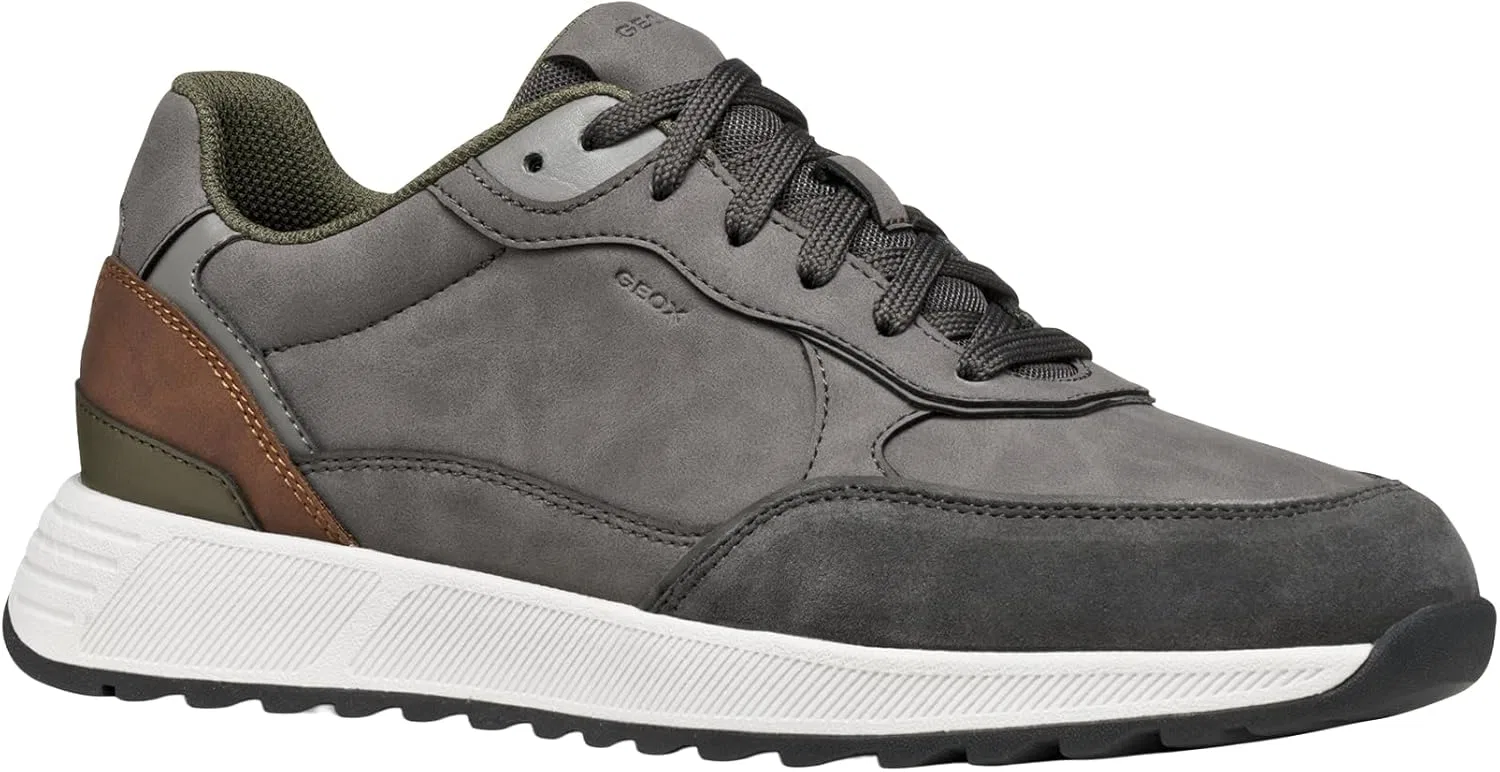 Кроссовки Geox MAN U MOLVENO Графит 41_EU, Gray
