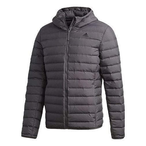 

Пуховик adidas Winter Leisure Comfortable Sports Down Jacket Male Black, черный