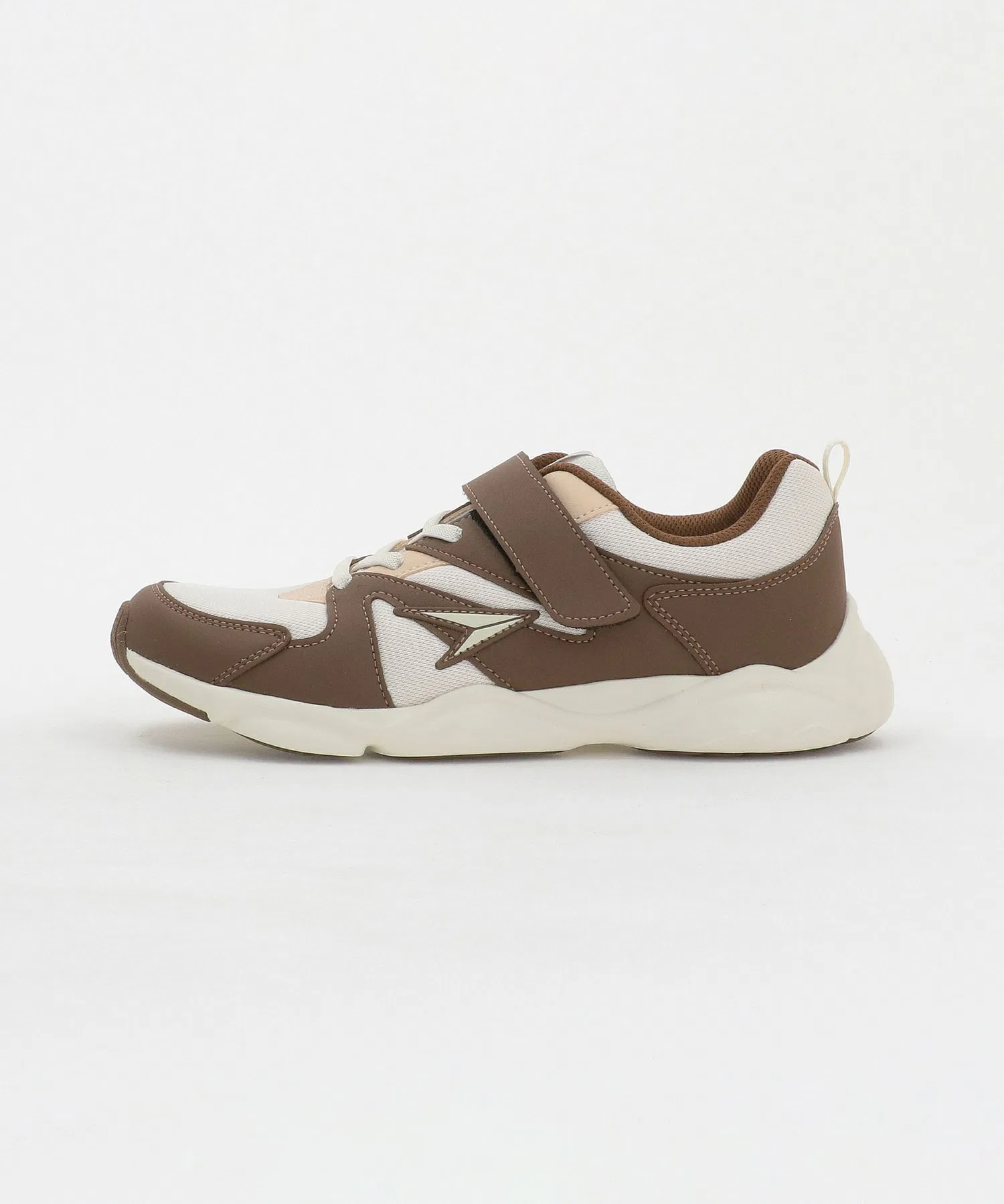 Детские кроссовки 瞬足 SL MD.BROWN коричневые