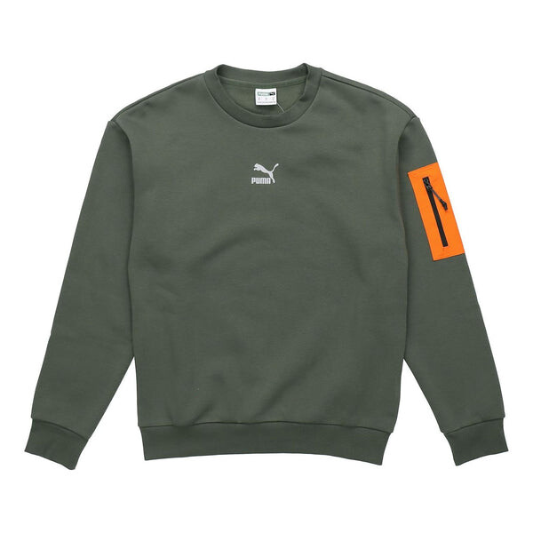 

Толстовка interstellar padded gilet sweatshirt dark green Puma, зеленый