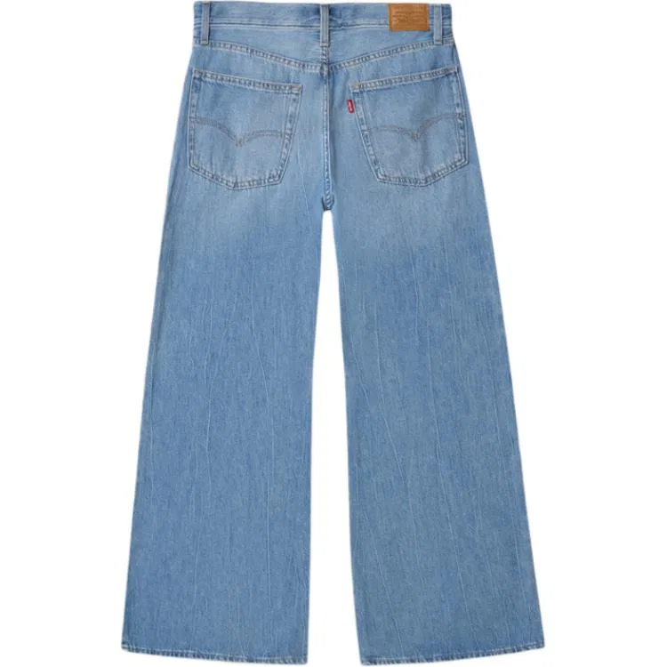Джинсы Ice Cool Series женские light blue, широкие Levis — фото 3