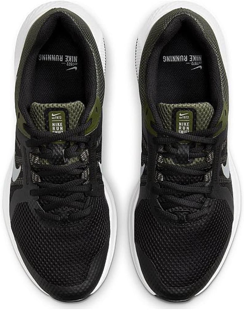 Мужские кроссовки для бега NIKE RunAllDay, белый/черный/серый/хаки/светло-серый — фото 3