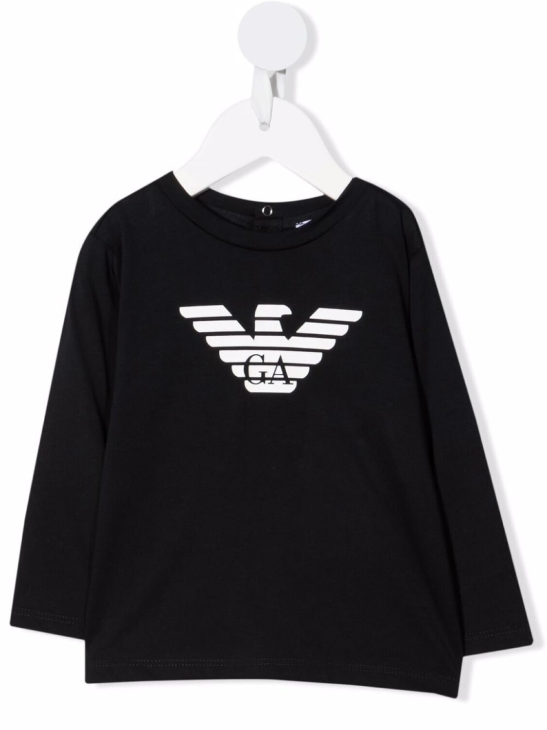 

Emporio Armani футболка с логотипом, синий