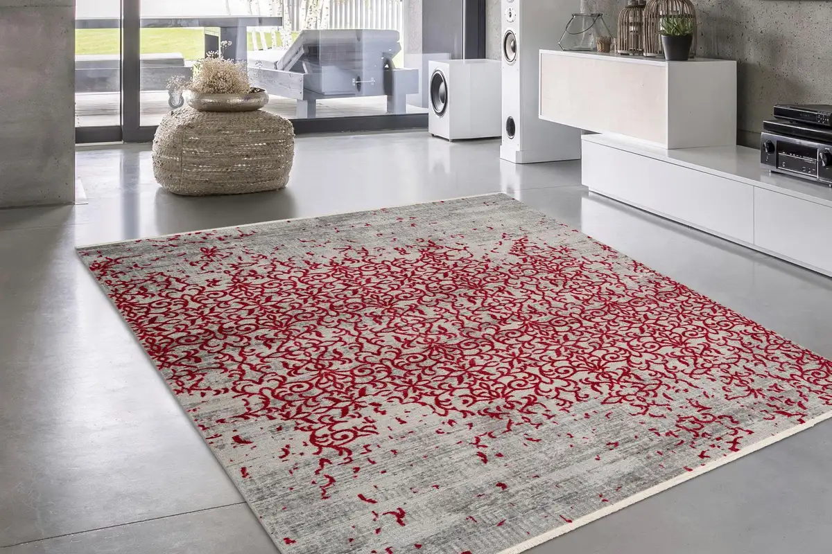 

Ковер мой дом "Элвин", прямоугольный, гостиная My home 120х170 см, красный