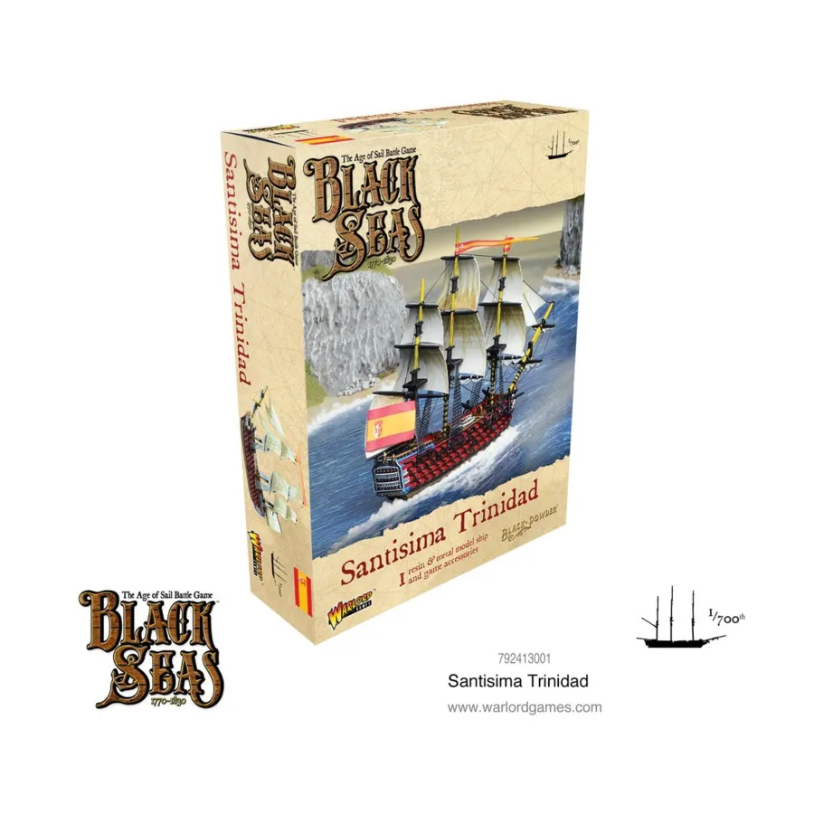 

Сантисима Тринидад, Black Seas (1/700)