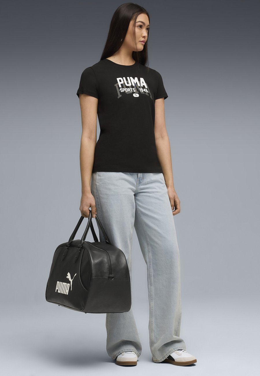 

Футболка Puma GRAFIK VARSITY, Black, Черный, Футболка Puma GRAFIK VARSITY, Black