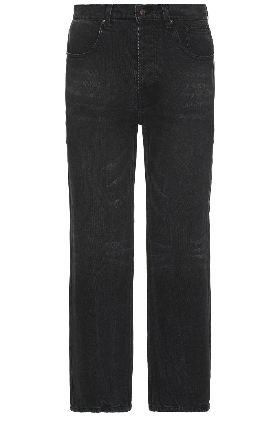 

Джинсы из денима Flore The Hundreds, washed black