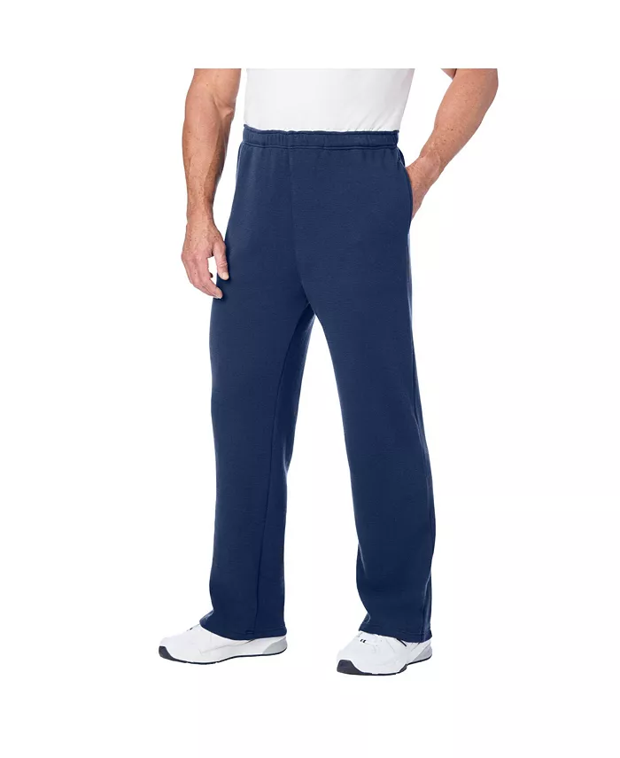 

Мужские плотные спортивные брюки с открытым низом Double Knit KingSize, синий