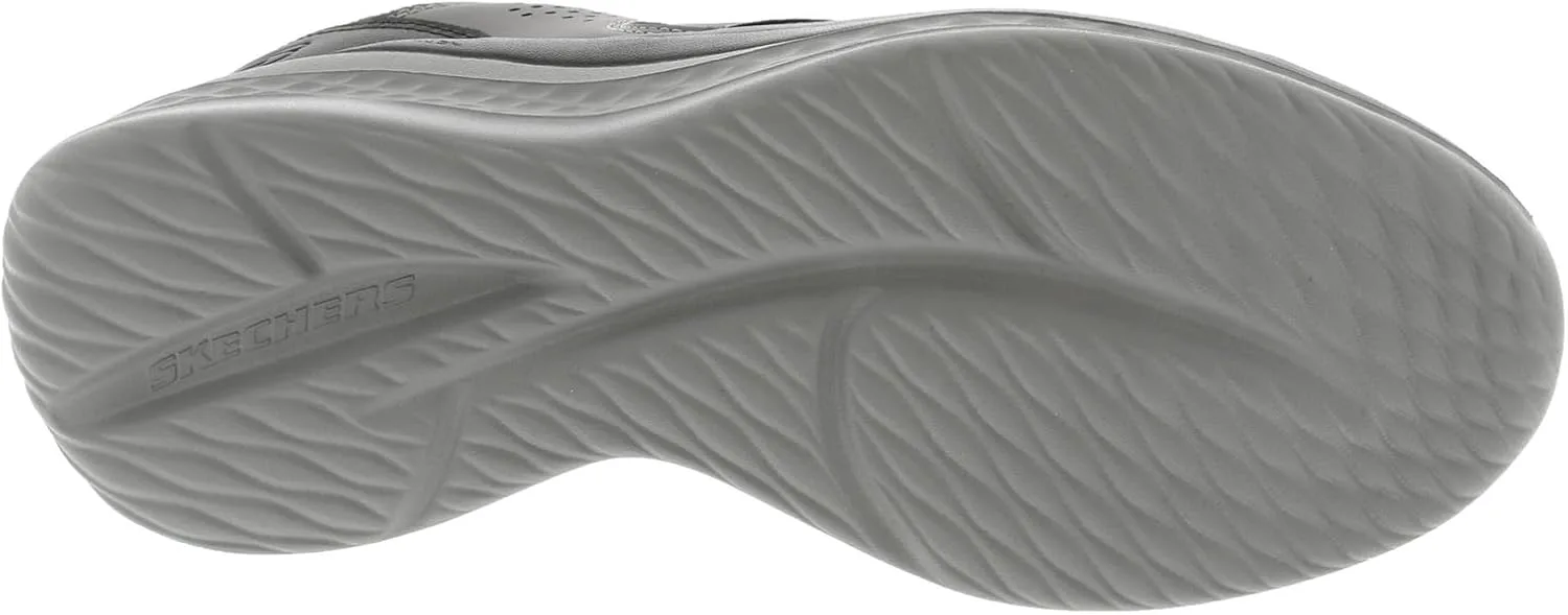 Мужские кроссовки Skechers Slade - вязанные с эластичным шнурком Breyer, черный/серый — фото 3