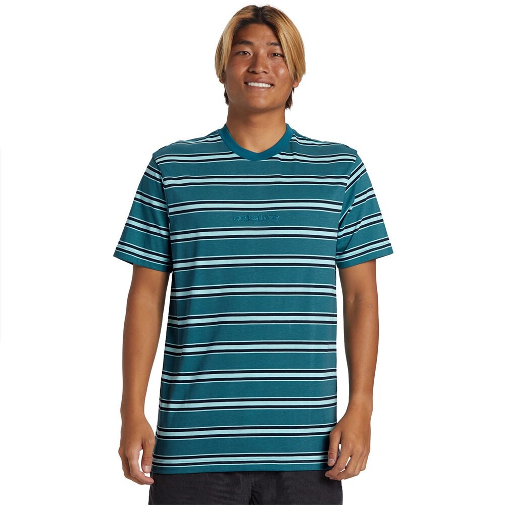 

Футболка с коротким рукавом Quiksilver Notice, синий