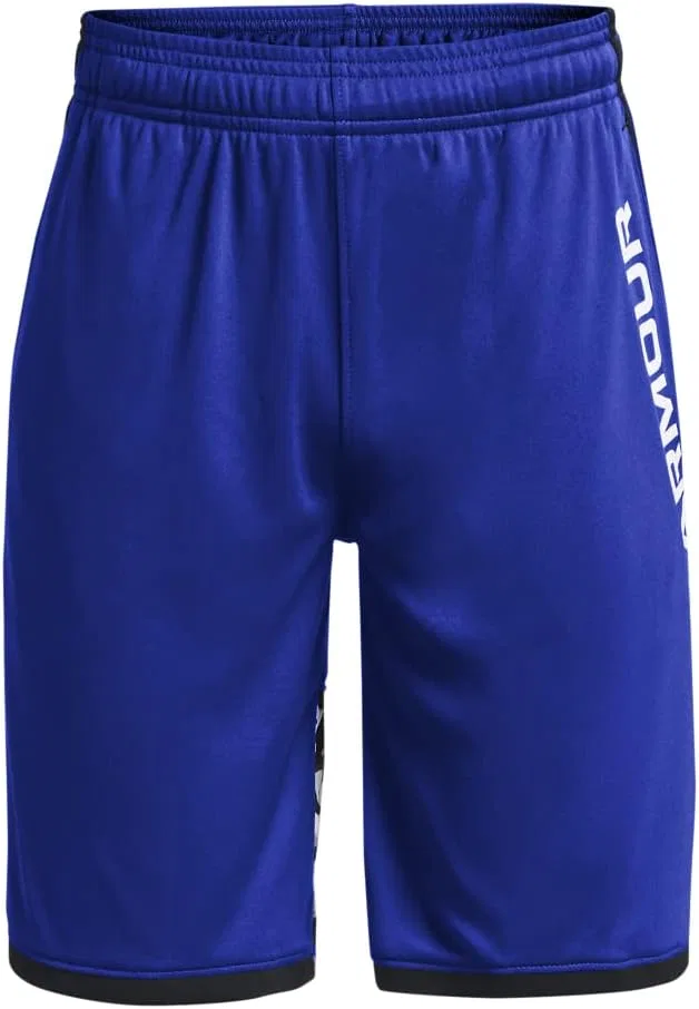 Детские шорты Under Armour Stunt 3.0 с принтом, Royal (400)/Black