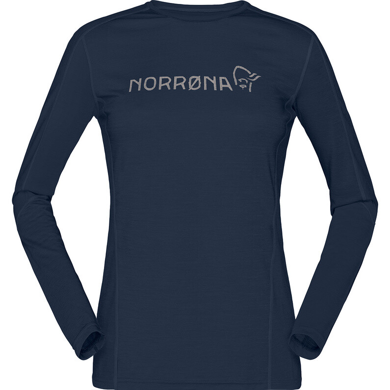 

Женская куртка Falketind Equalizer Merino с длинным рукавом Norrona, синий