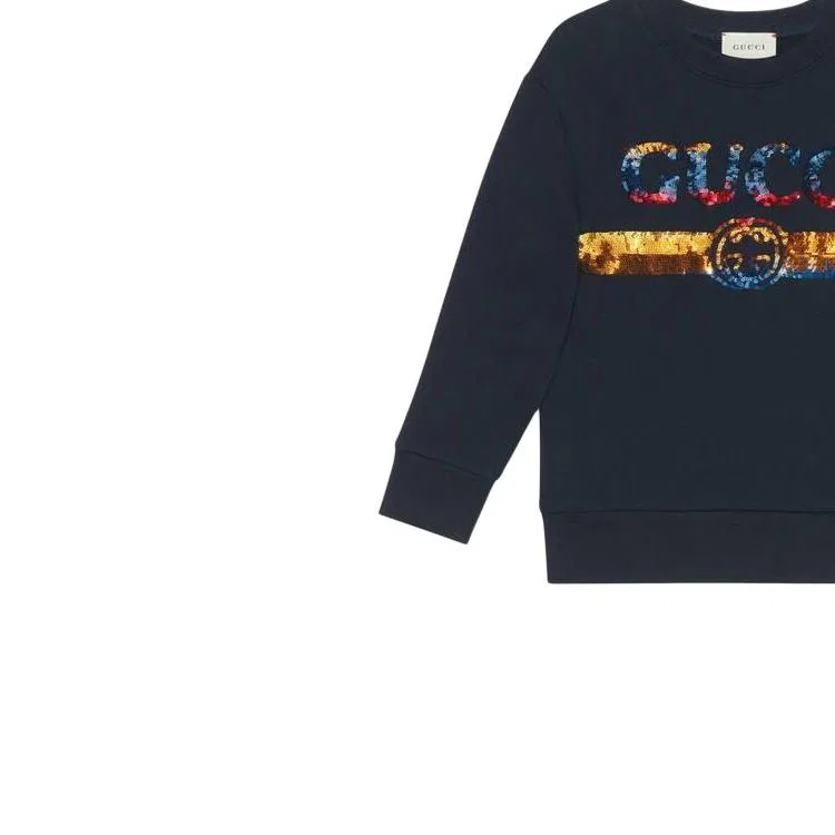 Свитшот Marine Blue GUCCI Kids' — фото 4