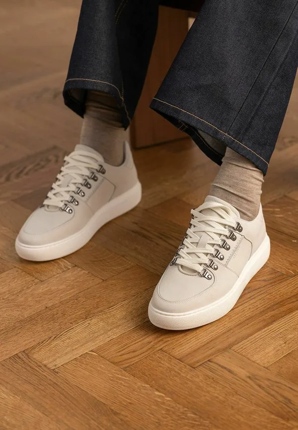 Тренеры Manfield, Offwhite — фото 2