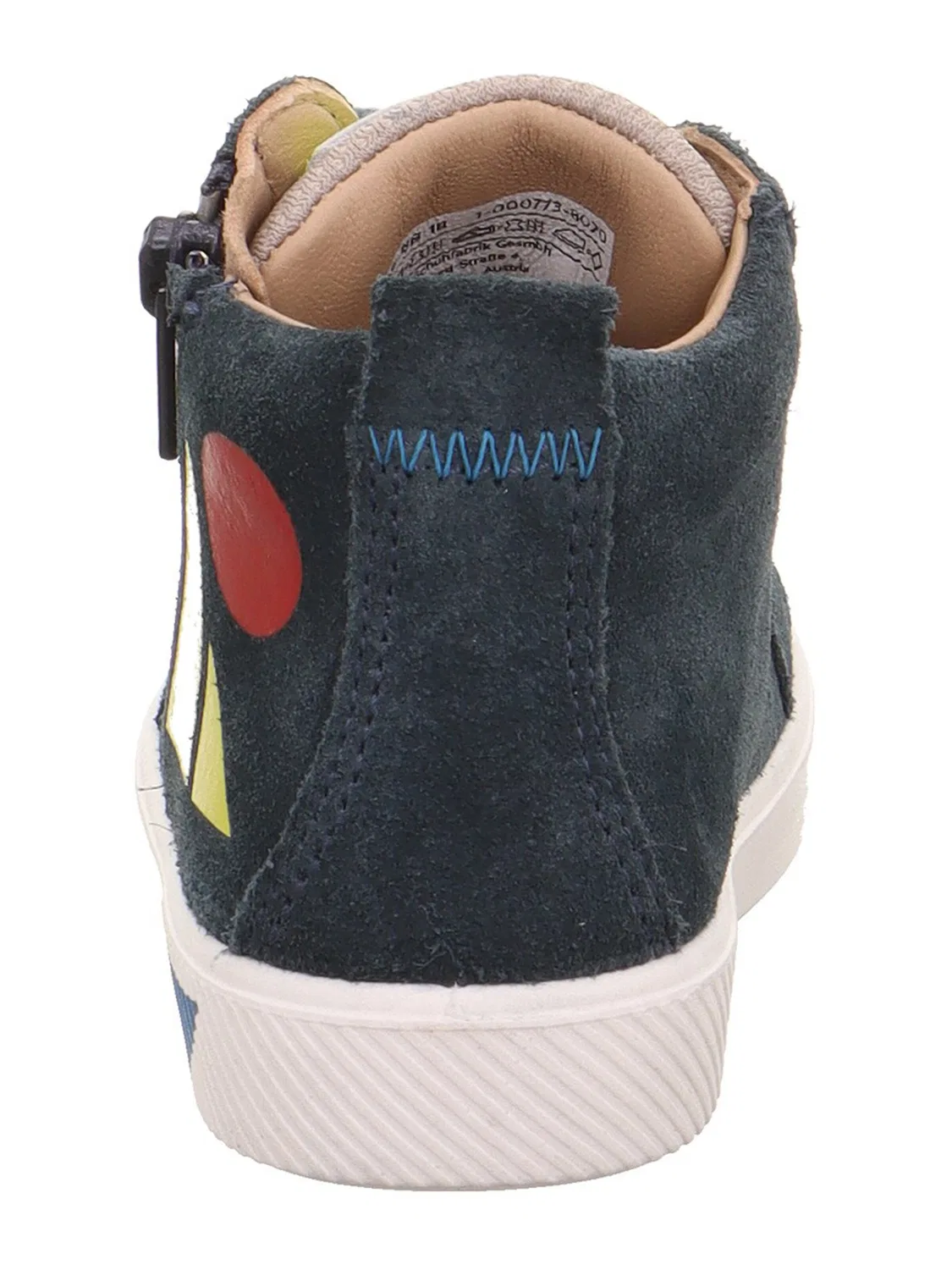Детские кроссовки Superfit First-Step Shoes Supies темно-синего цвета — фото 2